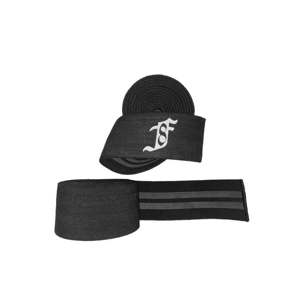 Forell Heavy Duty Rubber Lined Knee Wraps