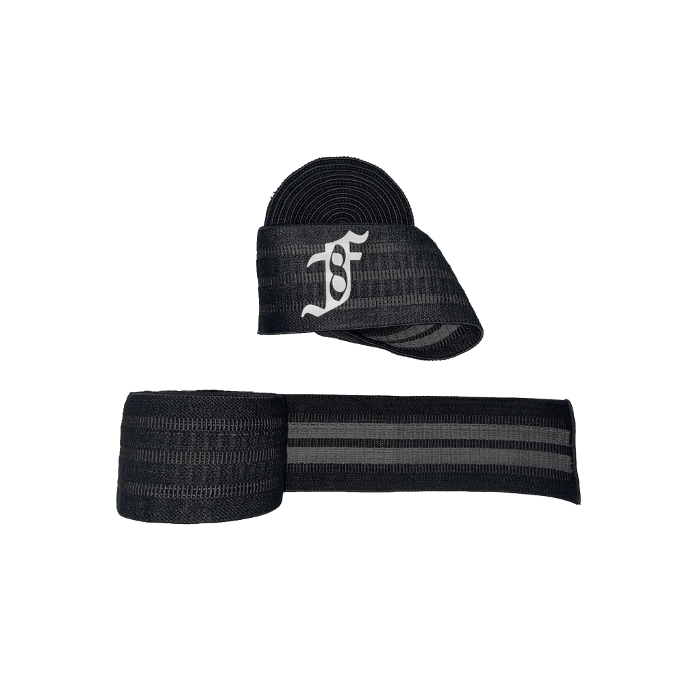Forell 3 Meter Rubber Lined Knee Wraps