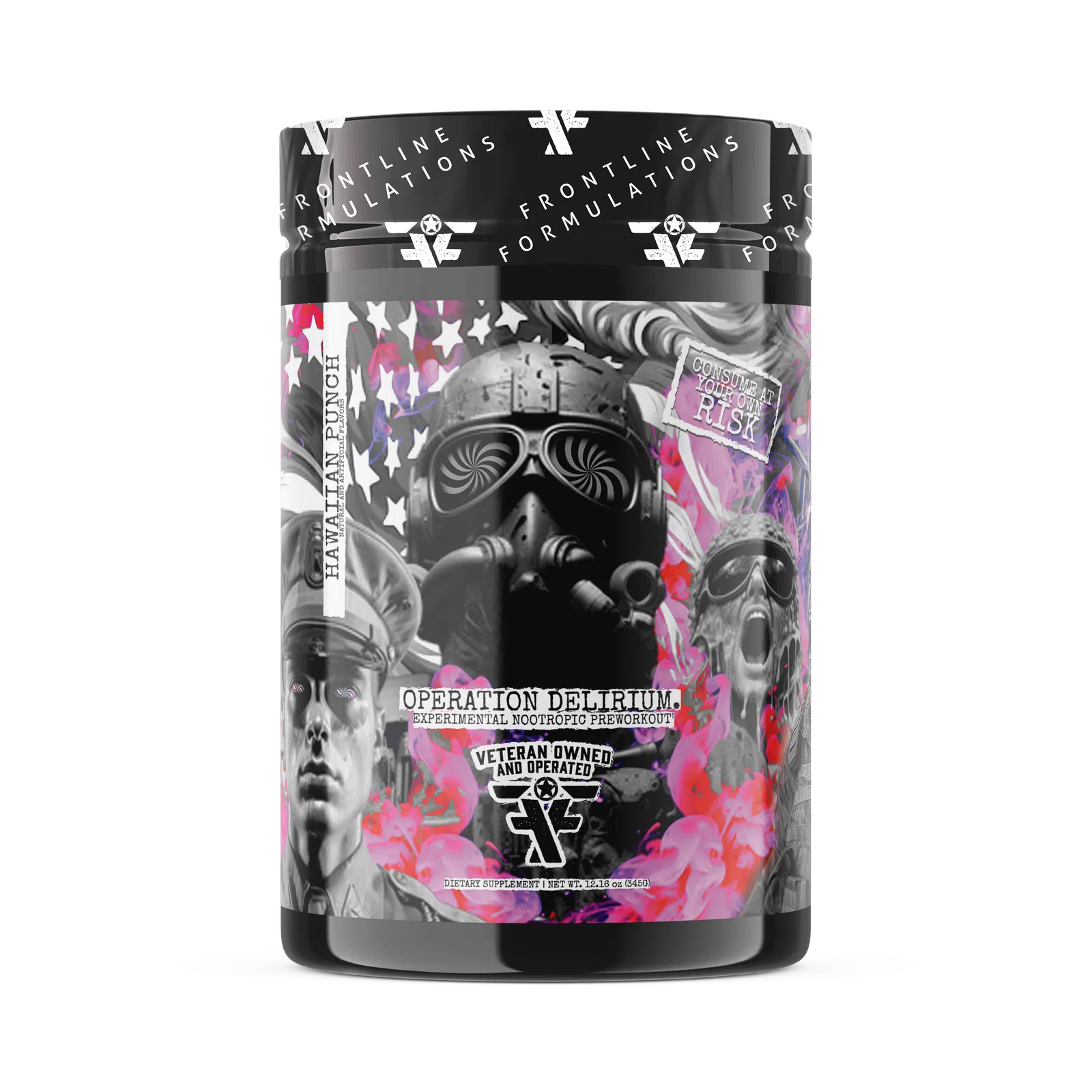 OPERATION DELIRIUM: EXPERIMENTAL NOOTROPIC PRE | Hawaiianpuch Png | Frontline Formulations | Frontline
