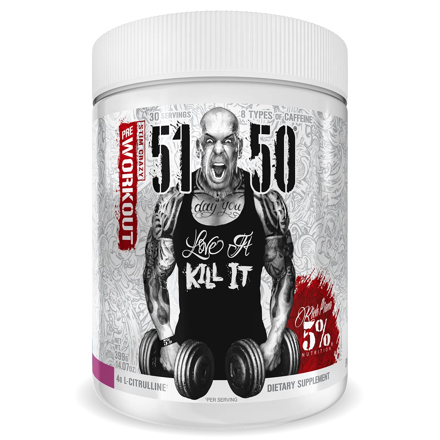 High Stimulant Pre‑Workout
