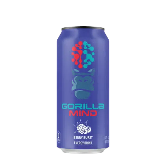 Gorilla Mind Energy Drink - Berry Burst
