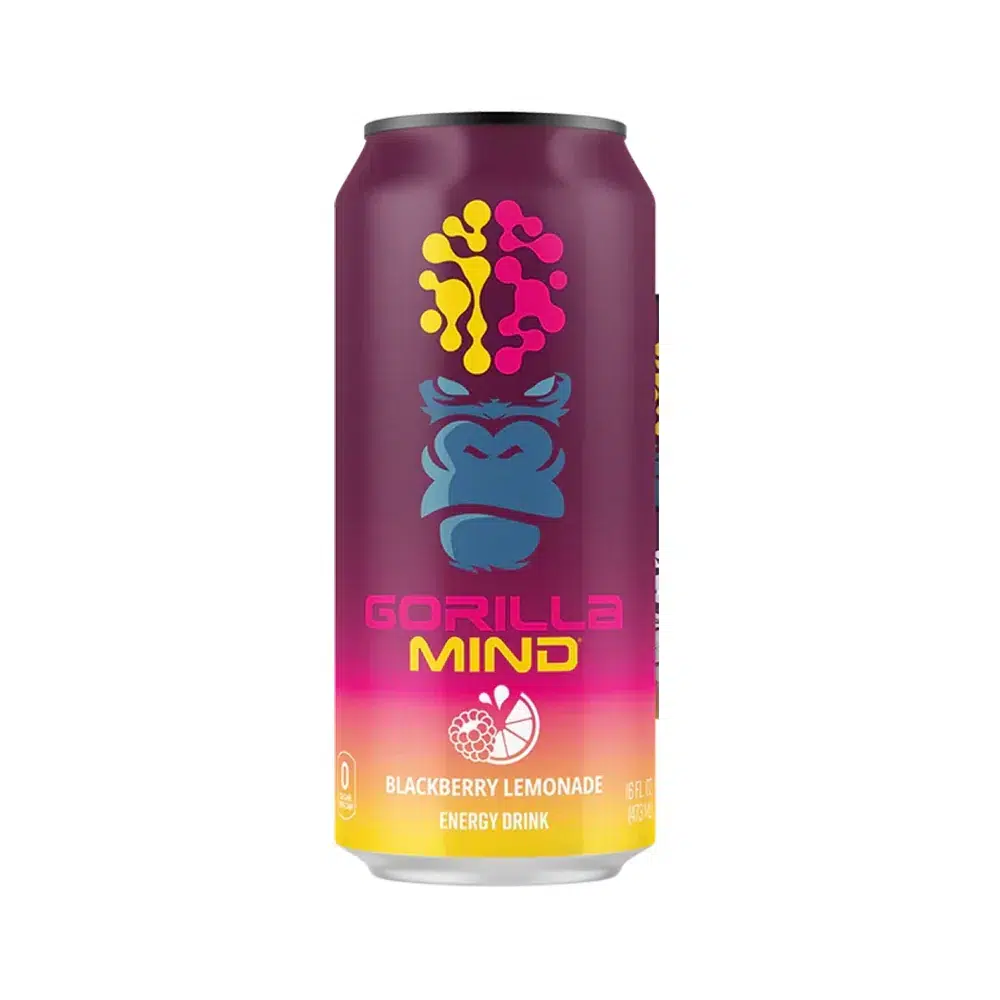 GorillaMindEnergyDrink - Blackberry Lemonade