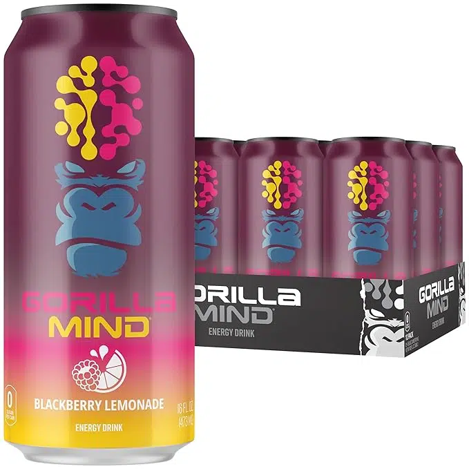 Blackberry Lemonade Energy Drink – 12 Pack