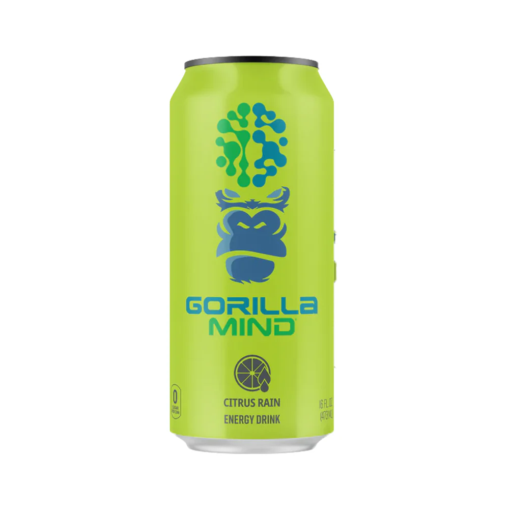 Gorilla Mind Energy Drink - Citrus Rain