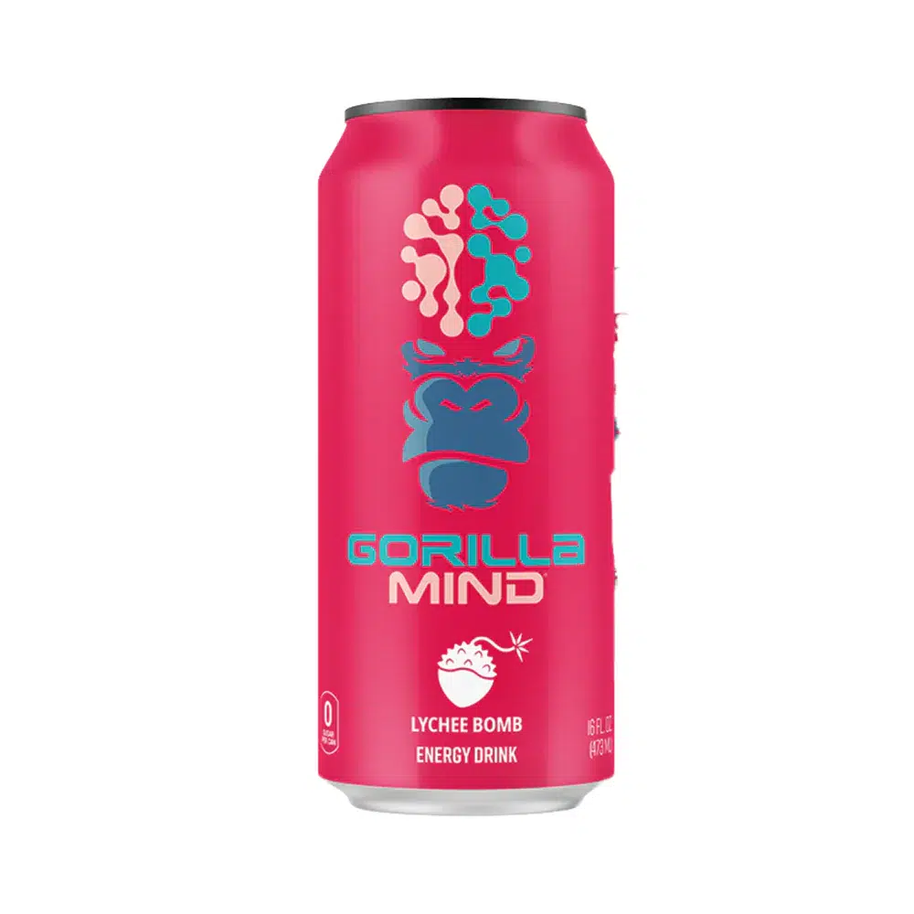 Gorilla Mind Energy Drink | Gorillamindenergydrinklycheebombcan Webp | Gorilla Mind | Gorilla Mind