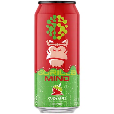 Gorilla Mind Energy Drink | Candy Apple